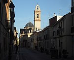 Godella. Iglesia desde la calle Mayor (cropped)